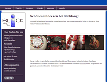 Tablet Screenshot of blickfang-hbg.de